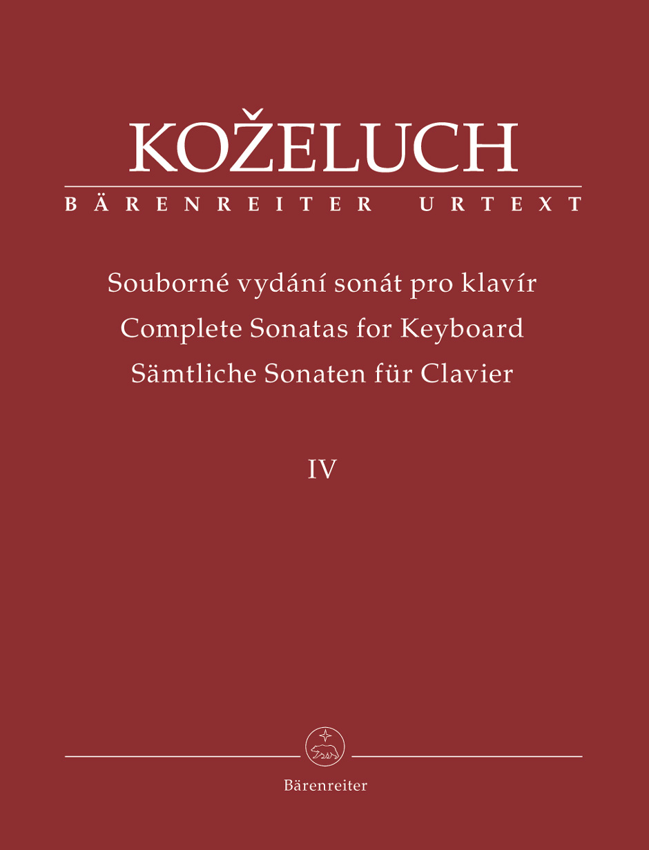KOZELUCH L. - OBRA COMPLETA TECLADO V.4 URTEXT