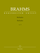 BRAHMS J. - BALADAS OP.10 URTEXT