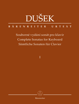 DUSEK F.X. -SONATAS COMPLETAS PIANO V.1