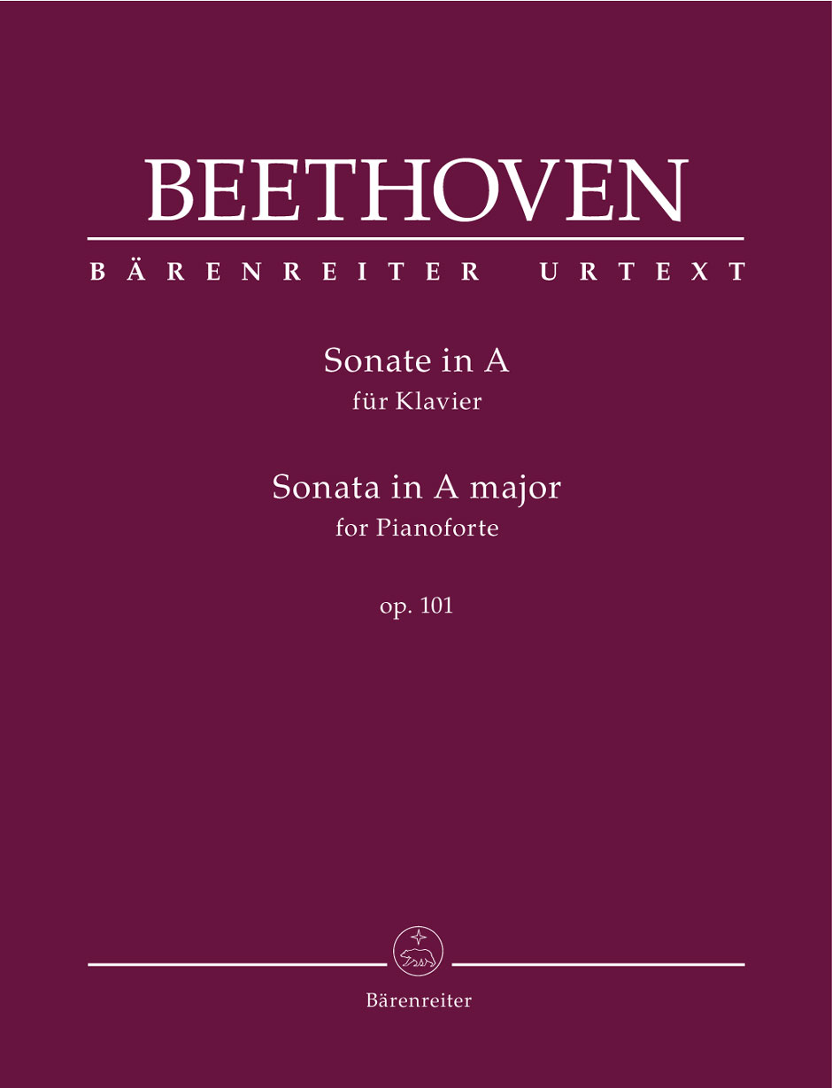 BEETHOVEN L.V. - SONATA LA M OP.101  URTEXT