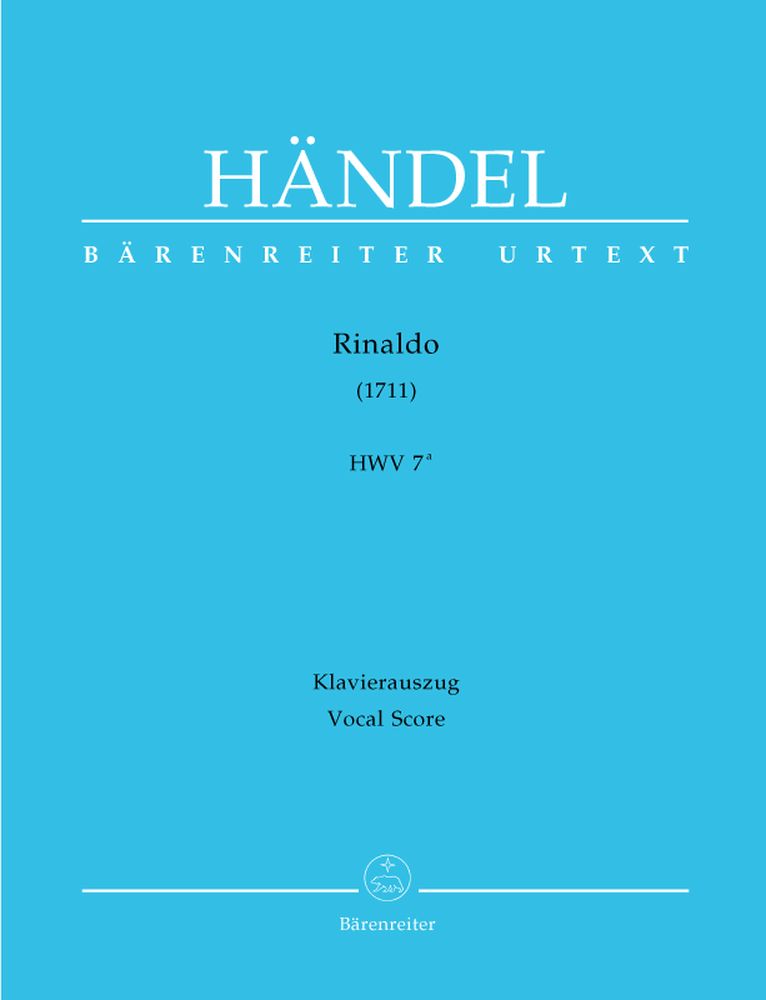 HANDEL G.F.- RINALDO HWV.7A