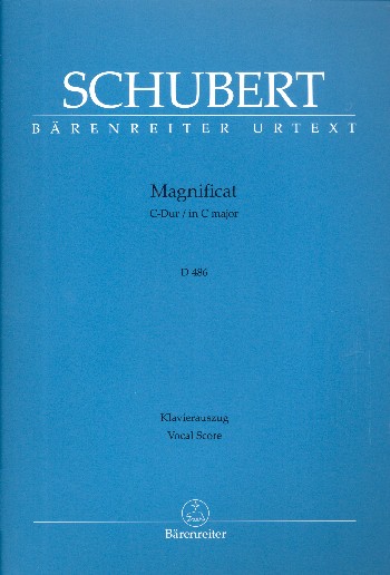 SCHUBERT F. - MAGNIFICAT DOM D846 URTEXT