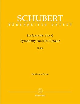 SCHUBERT SINFONIA Nº 6 DO M D 589 DIRECTOR URTEXT