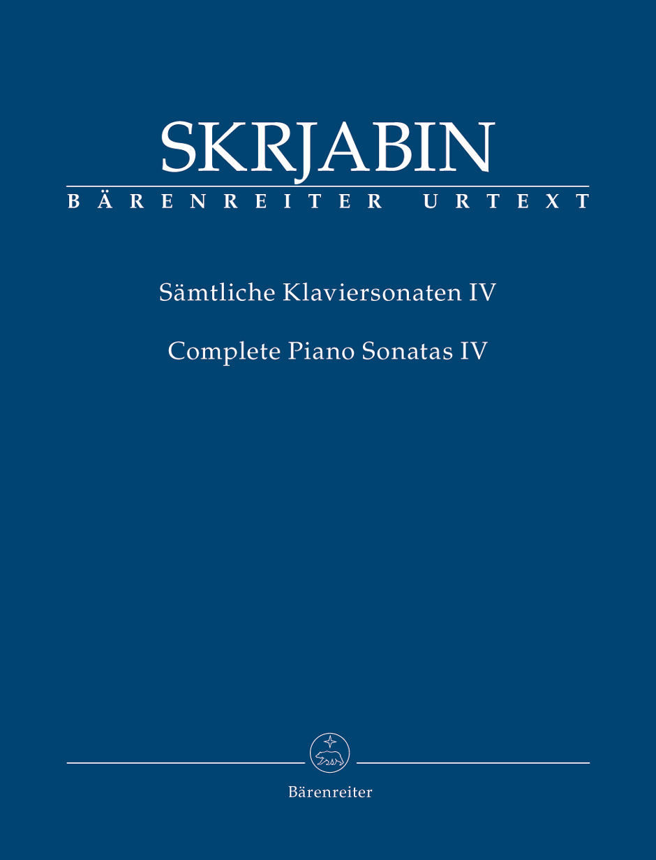 SCRIABINE A. - SONATAS COMPLETAS V.4 URTEXT