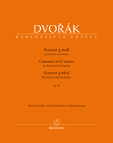 DVORAK A. - CONCIERTO SOLm OP.33 PIANO URTEXT