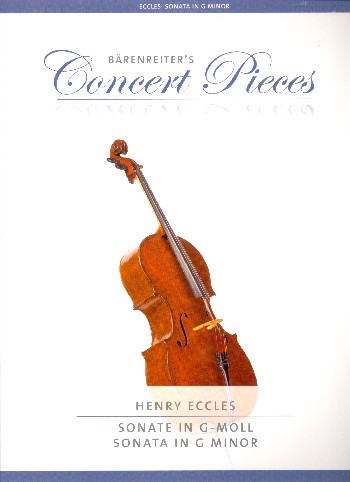 ECCLES H. - SONATA SOLm - VIOLONCHELO Y PIANO