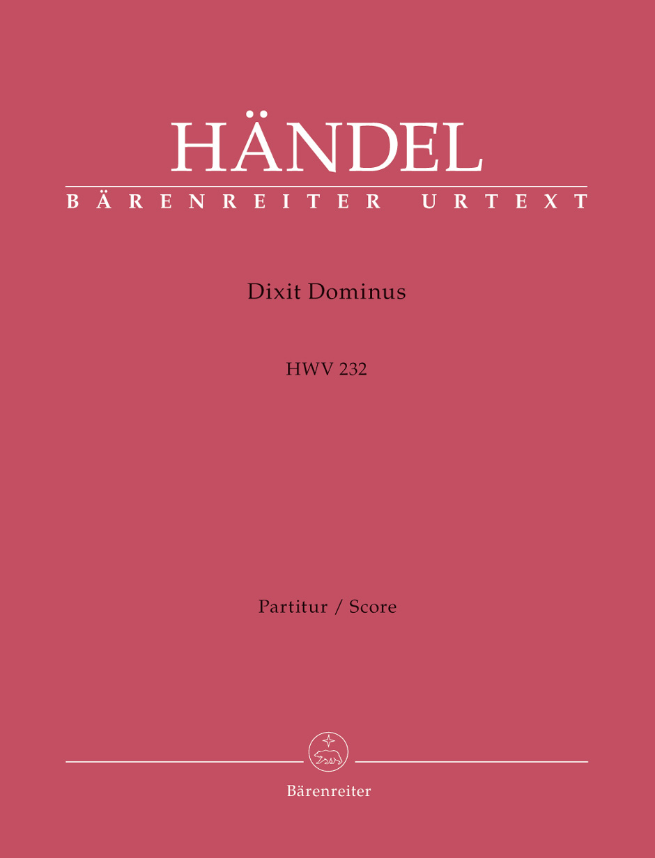 HANDEL G.F. - DIXIT DOMINUS HWV 232
