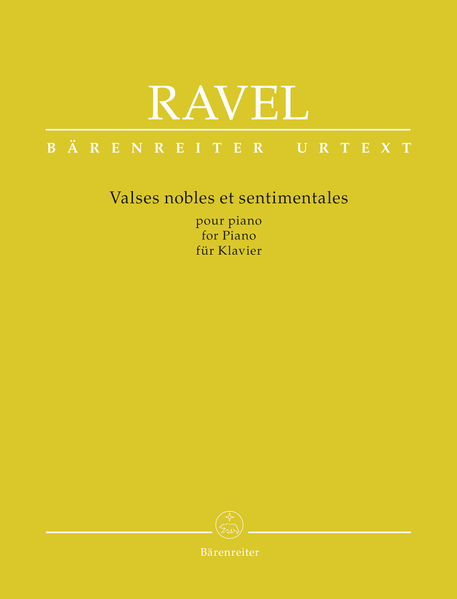 RAVEL M. - VALSES NOBLES Y SENTIMENTALES URTEXT