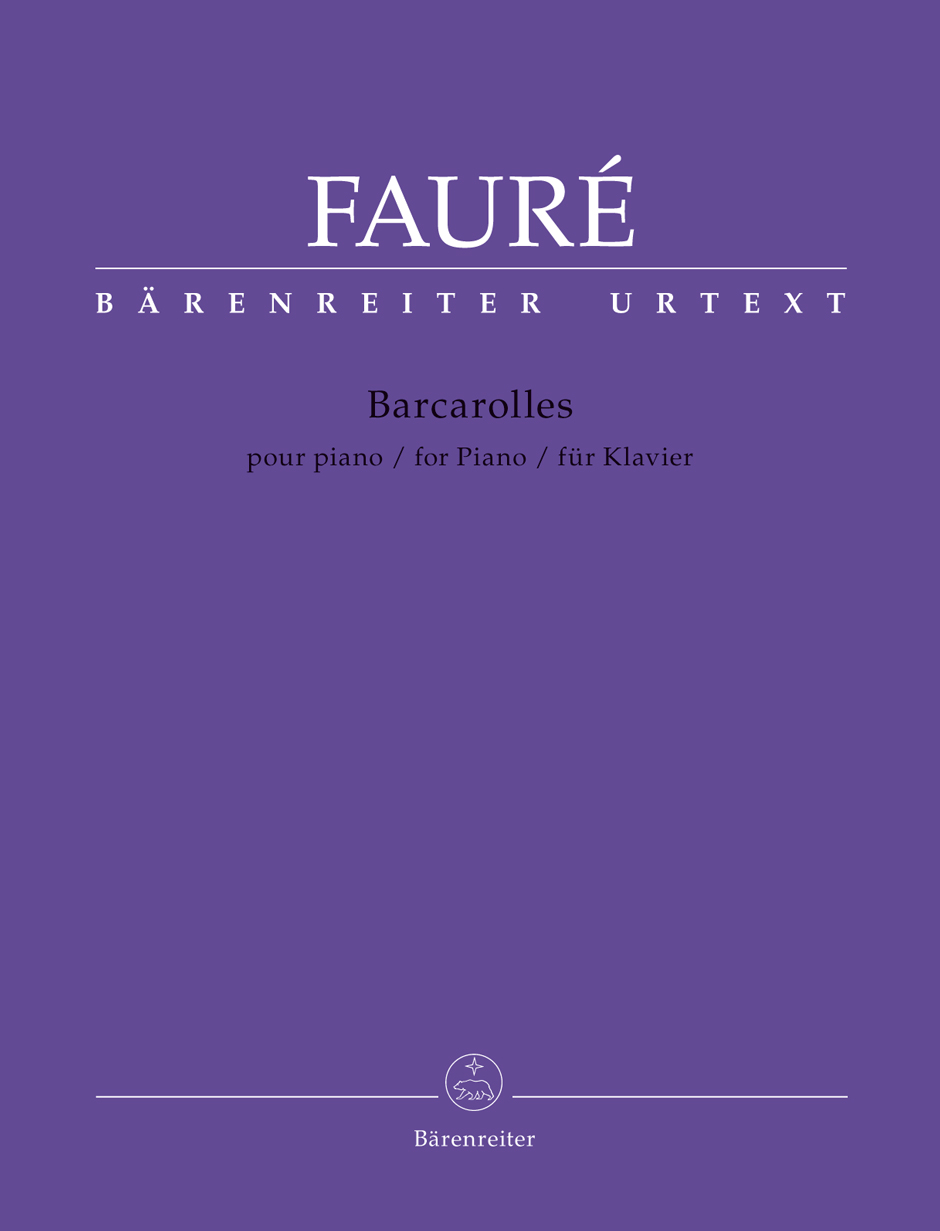 FAURE G. - BARCAROLAS (13) - PIANO