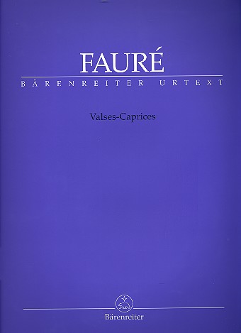 FAURE. - VALSES CAPRICHOS - PIANO -URTEXT