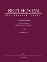 BEETHOVEN L.V. - SONATA DOM OP.53 WALDSTEIN URTEXT