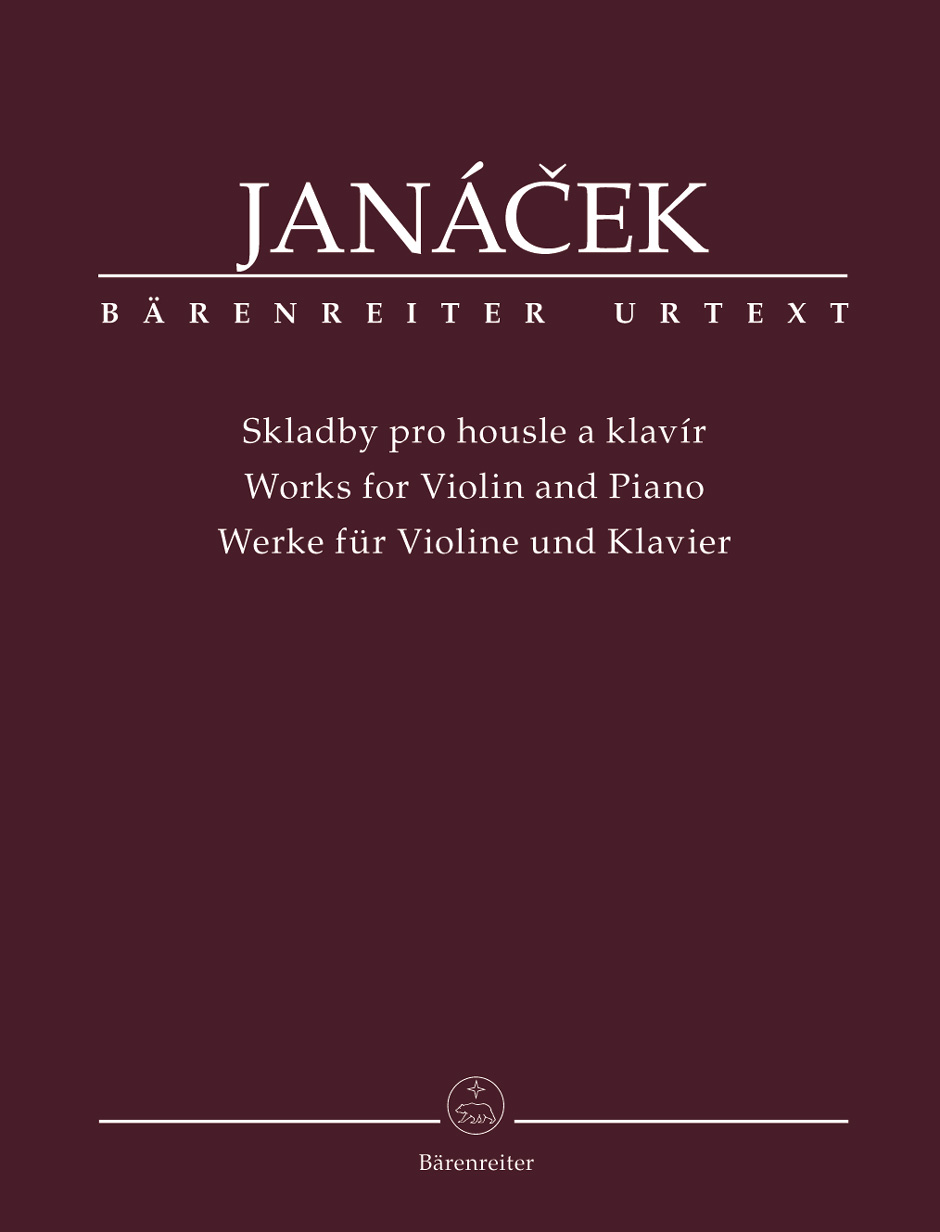 JANACEK L. - OBRA PARA VIOLIN Y PIANO URTEXT