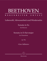 BEETHOVEN L.V. - SONATA MIbM OP.81a "LOS ADIOSES " URTEXT