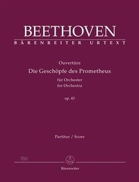 BEETHOVEN L.V - LAS CRIATURAS DE PROMETEO OP.43 DIRECTOR URTEXT
