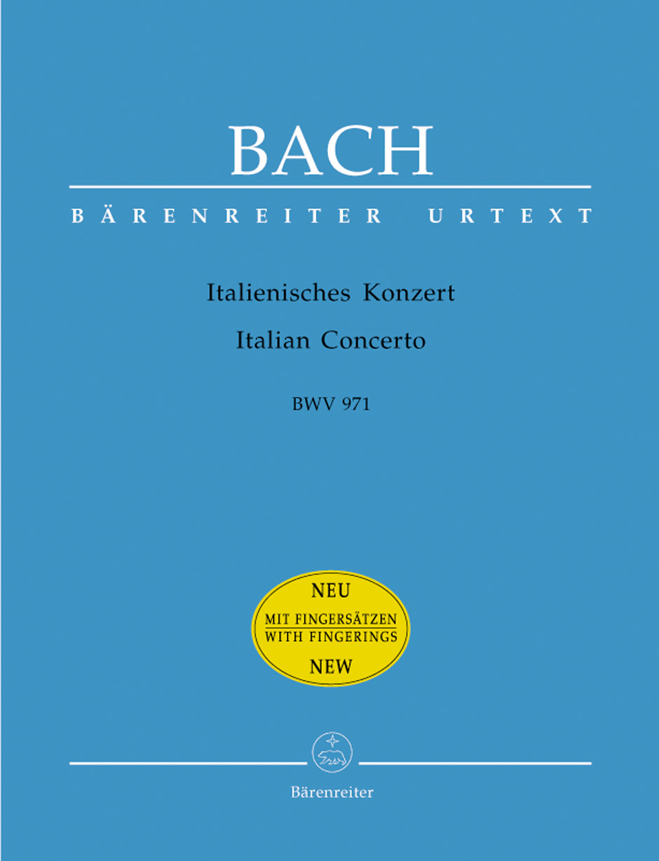 BACH J.S. - CONCIERTO ITALIANO  BWV.971 (edic.2006)