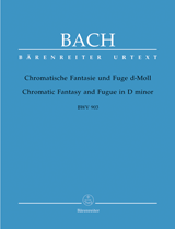 BACH J.S. - FANTASIA CROMATICA Y FUGA RE m - BWV.903