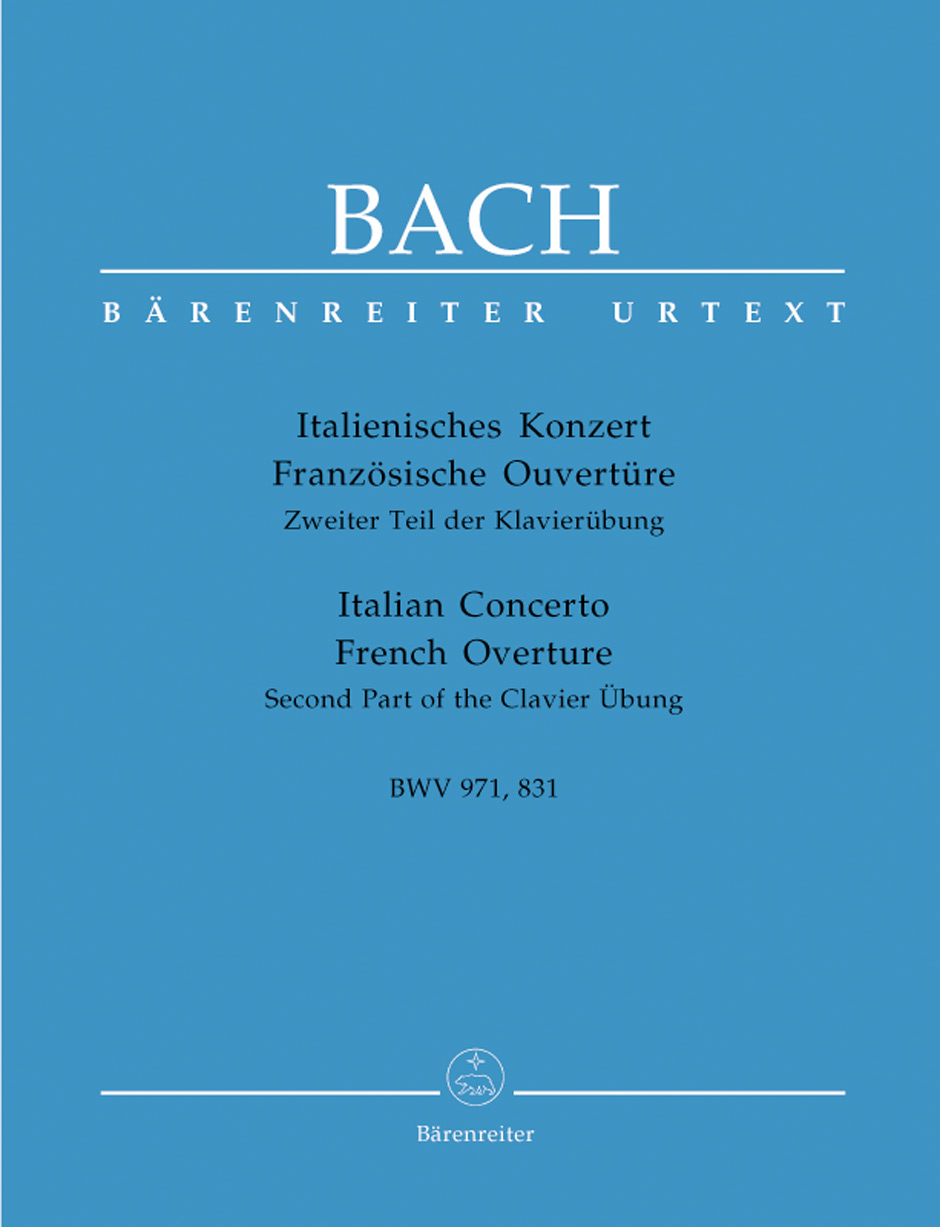 BACH J.S. - OBERTURA FRANCESA,CONCIERTO ITALIANO(UT) - BWV.831/971