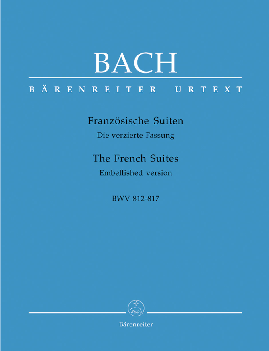 BACH J.S. - SUITES FRANCESAS URTEXT - BWV.812-817