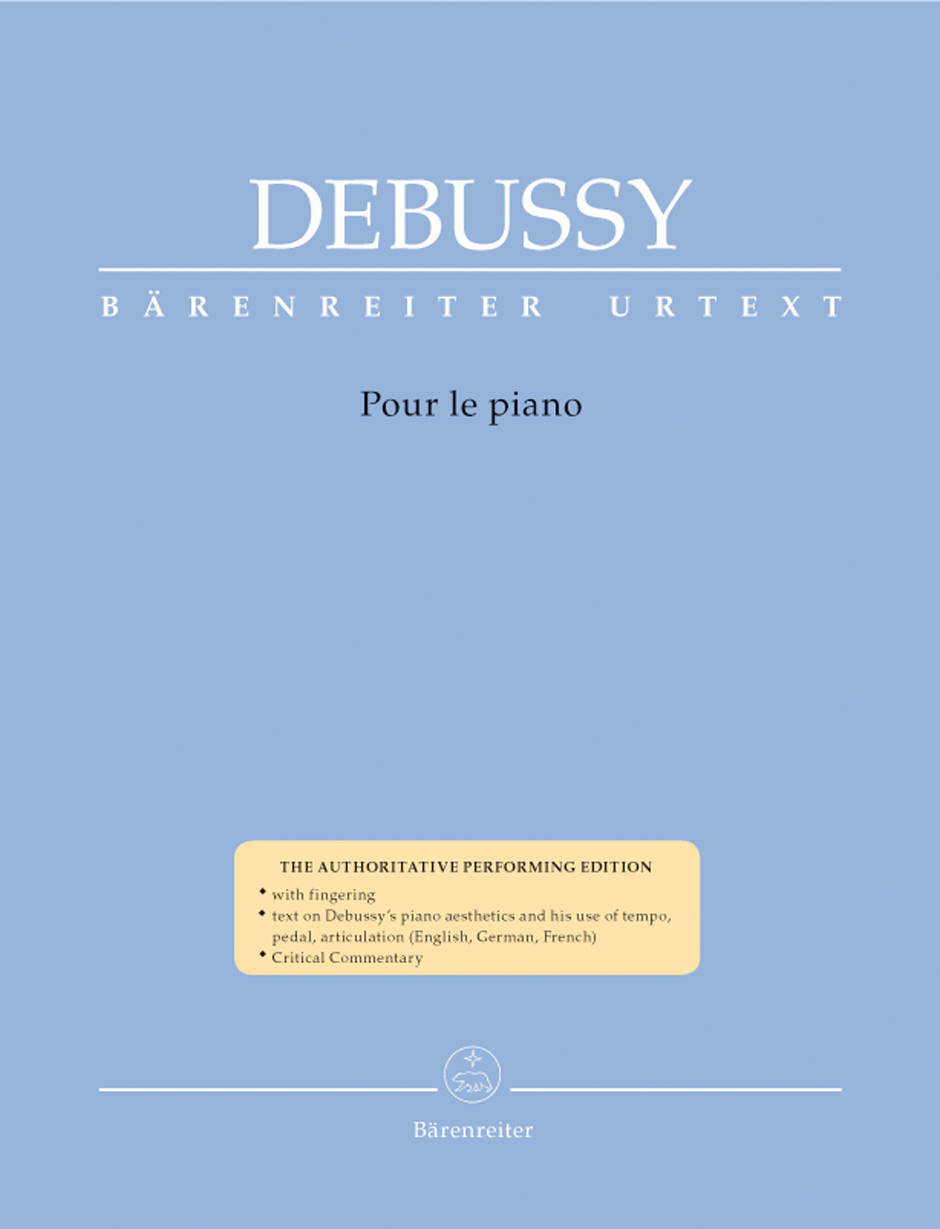 DEBUSSY C. - POUR LE PIANO (URTEXT)
