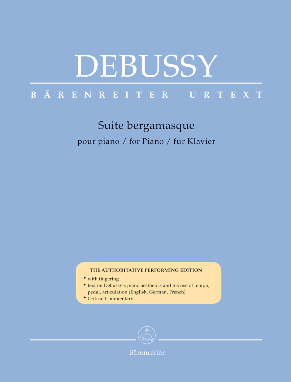 DEBUSSY C. - SUITE BERGAMASQUE URTEXT