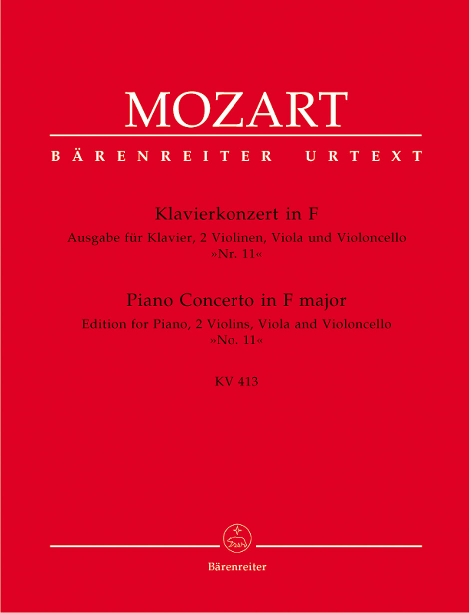 MOZART W.A. - CONCIERTO Nº 11 (2V/VL/CELLO) KV413