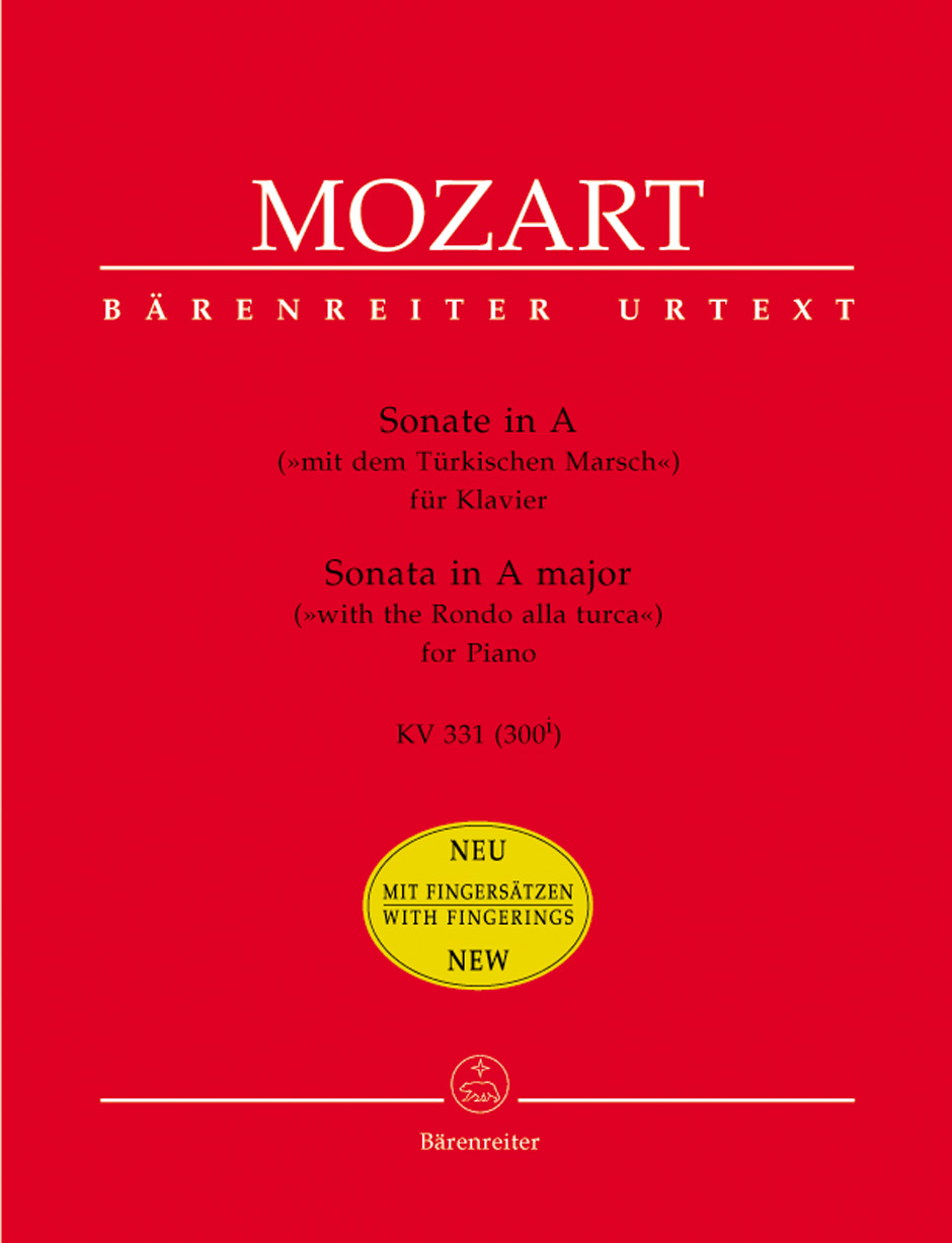 MOZART W.A. - SONATA LA M KV.331 (300i)