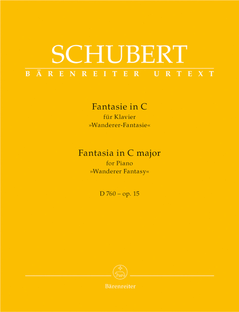 SCHUBERT F. - FANTASIA DEL CAMINANTE URTEXT - OP.15