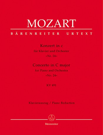 MOZART W.A. - CONCIERTO Nº24 DO m URTEXT - KV.491
