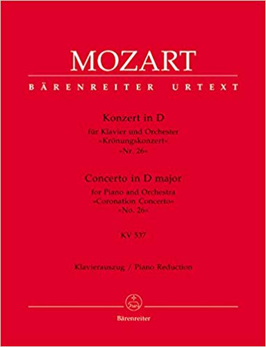 MOZART W.A. - CONCIERTO Nº26 RE M CORONACION (UT) - KV.537