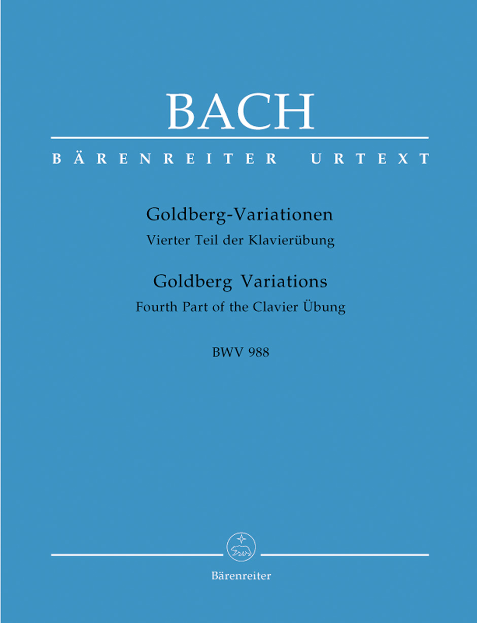 BACH J.S. - VARIACIONES GOLDBERG URTEXT - BWV.988