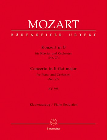 MOZART W.A. - CONCIERTO Nº27 SIb M - KV.595