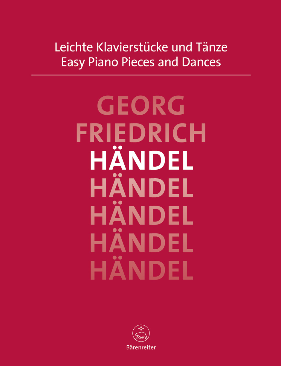 HANDEL G.F. - PIEZAS Y DANZAS PIANO FACIL