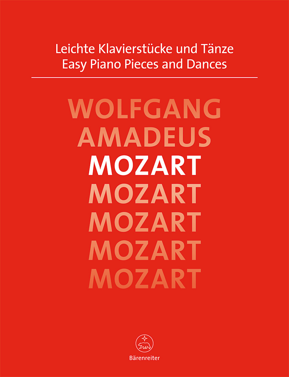 MOZART W.A. - DANZAS Y PIEZAS FACILES -