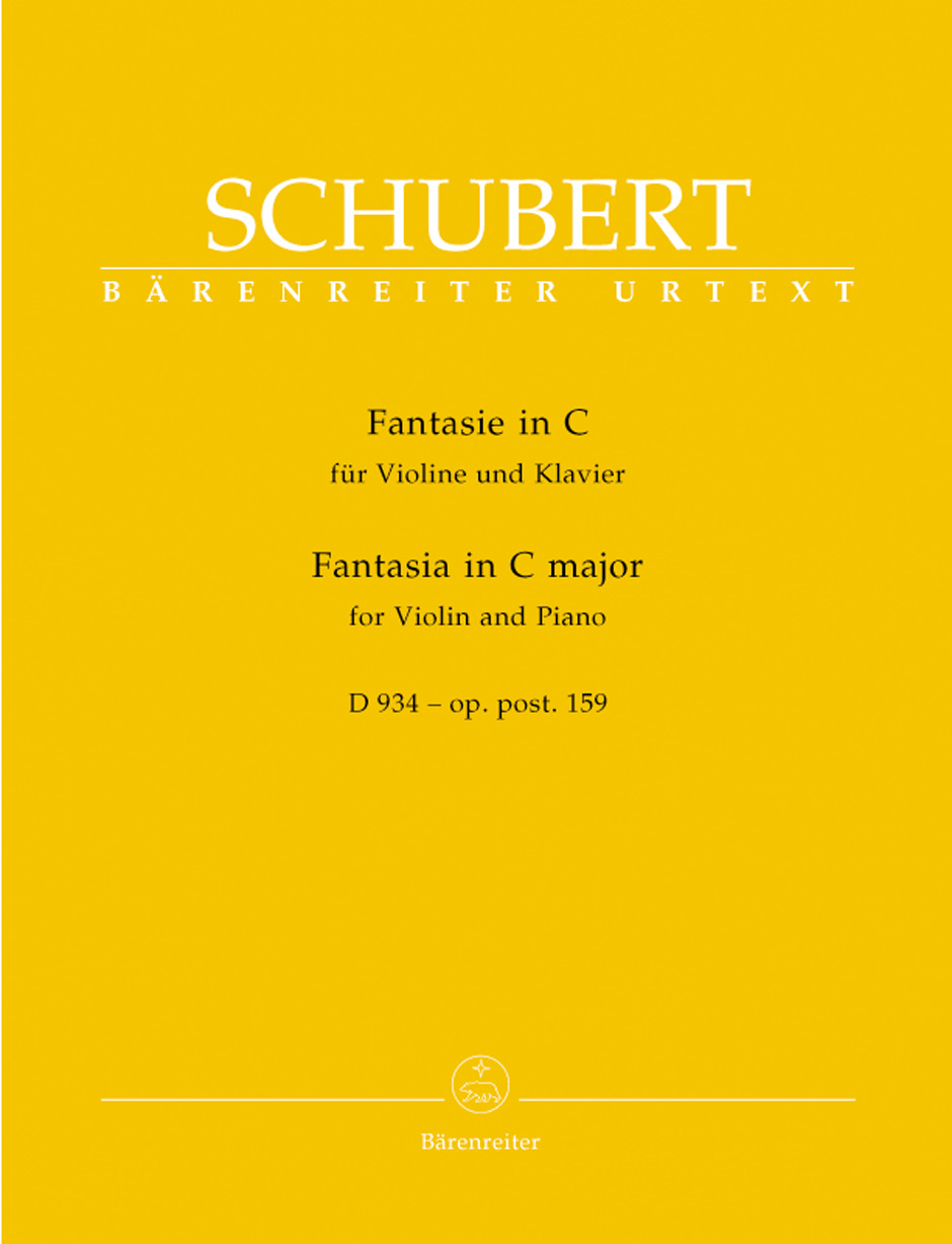 SCHUBERT F. - FANTASIA DO M (D.934) - OP.159