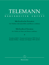 TELEMANN G.P. - SONATAS METODICAS V.2 URTEXT -