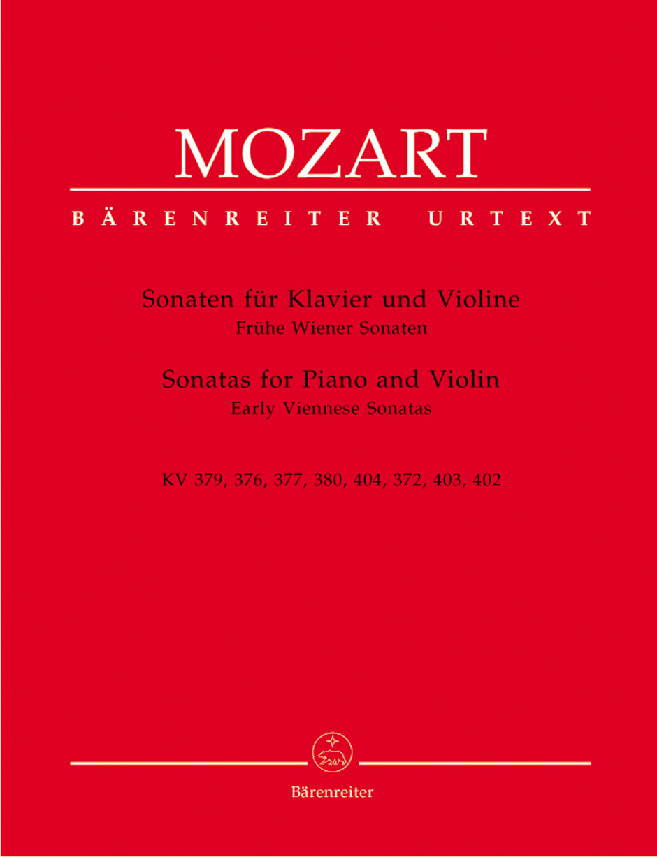 MOZART W.A. - SONATAS VIENESAS (PRIMERAS) (8) URTEXT -