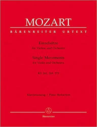 MOZART W.A. - MOVIMIENTOS SIMPLES (3) URTEXT - KV.261,269,373