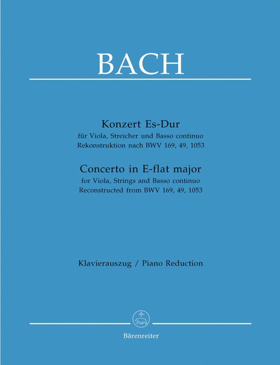 BACH J.S. - CONCIERTO MIb M URTEXT - BWV.1053