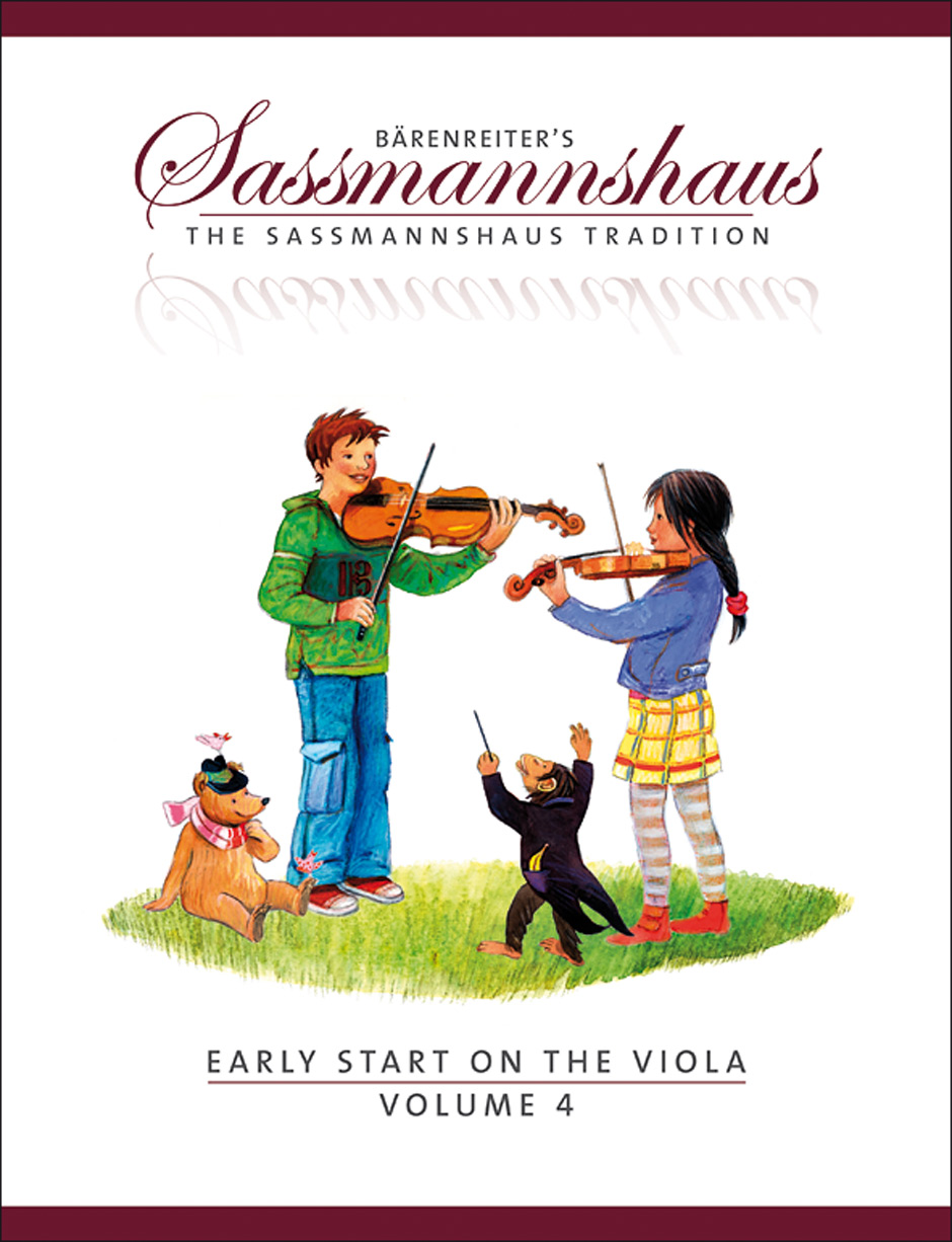 SASSMANNSHAUS E. - INICIACION A LA VIOLA V.4 -(INGLES)