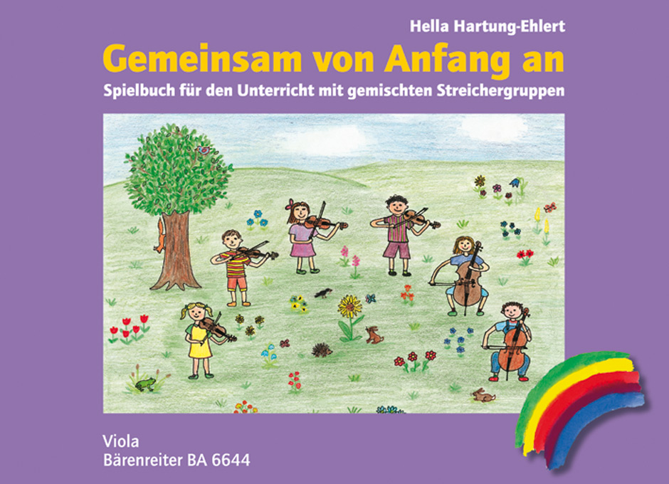 HARTUNG-EHLERT H. - GEMEINSAM VON ANFANG AN SPIELBUCHER VIOLA (NO DERECHOS DIS)-