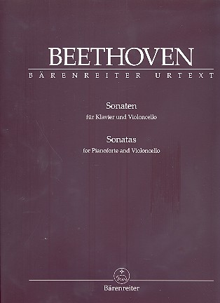 BEETHOVEN L.V. - SONATAS VIOLONCHELO (5) URTEXT