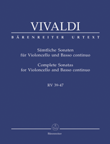 VIVALDI A. - SONATAS COMPLETAS RV.39-47 URTEXT