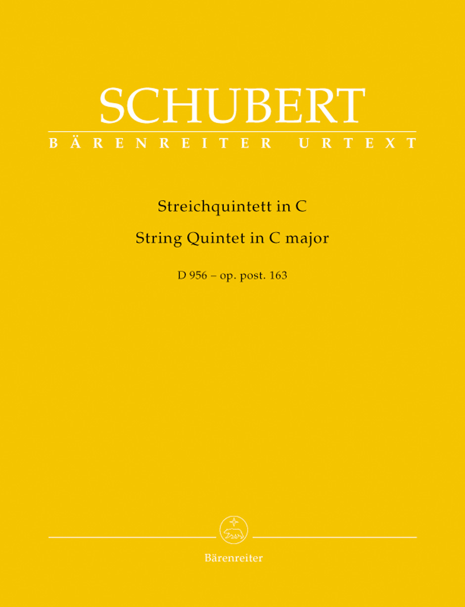 SCHUBERT F. - QUINTETO DO M URTEXT (SC+PT)   2V/VA/2VC - OP.163