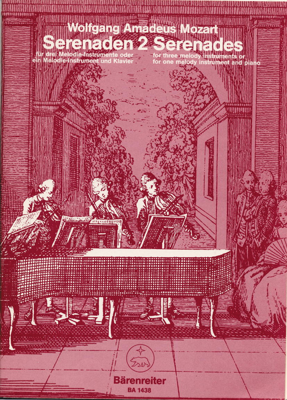 MOZART W.A. - SERENATAS V.2 (SC+PT) -