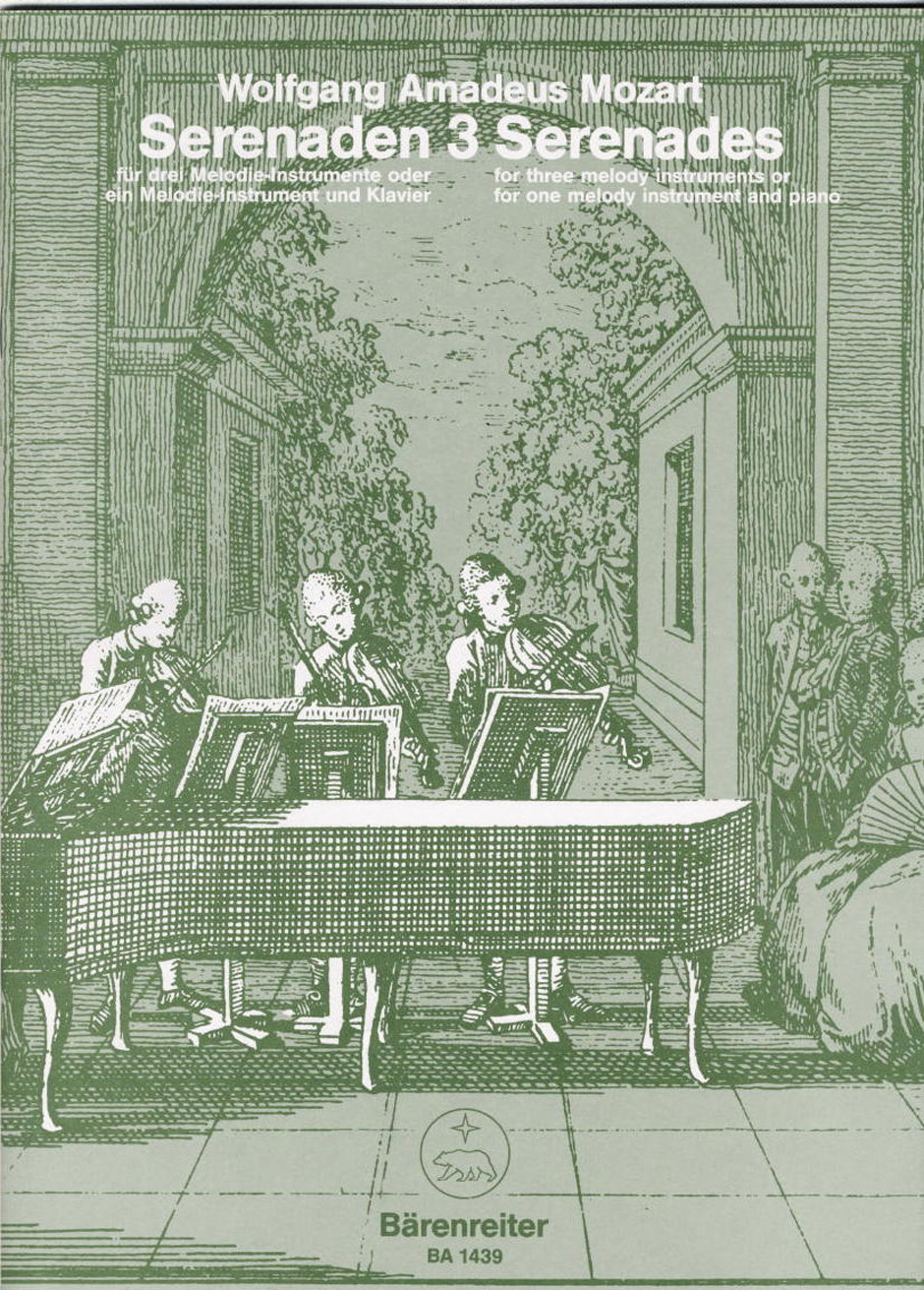 MOZART W.A. - SERENATAS V.3 (SC+PT) -