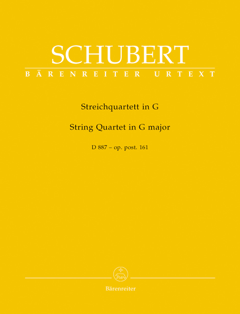 SCHUBERT F. - CUARTETO SOL M URTEXT (PT)      2V/VA/VC - OP.161