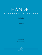 HANDEL G.F. - JEPHTHA HWV70 URTEXT