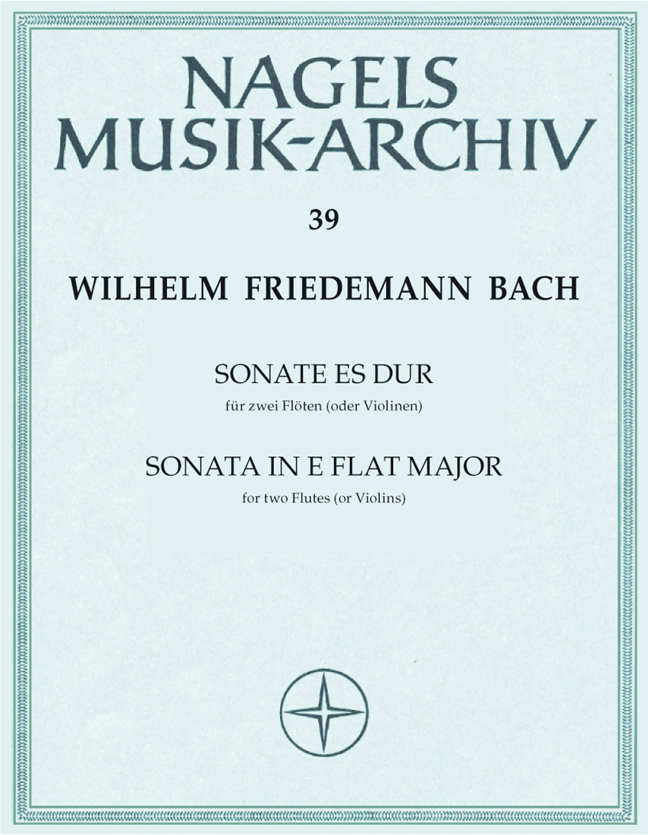 BACH W.F. - SONATA MIb M -