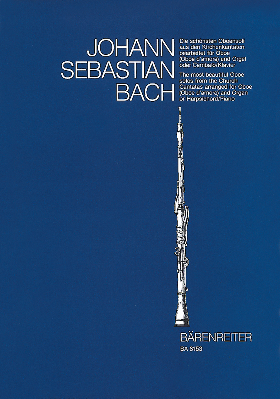 BACH J.S. - SOLOS DE LAS CANTATAS - OBOE Y PIANO -