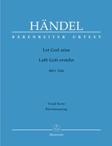 HANDEL G.F. - LET GOD ARISE HWV 256B URTEXT